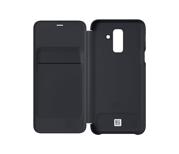 Etui Wallet Cover do Samsung Galaxy A6+ 2018 czarne - 431299 - zdjęcie